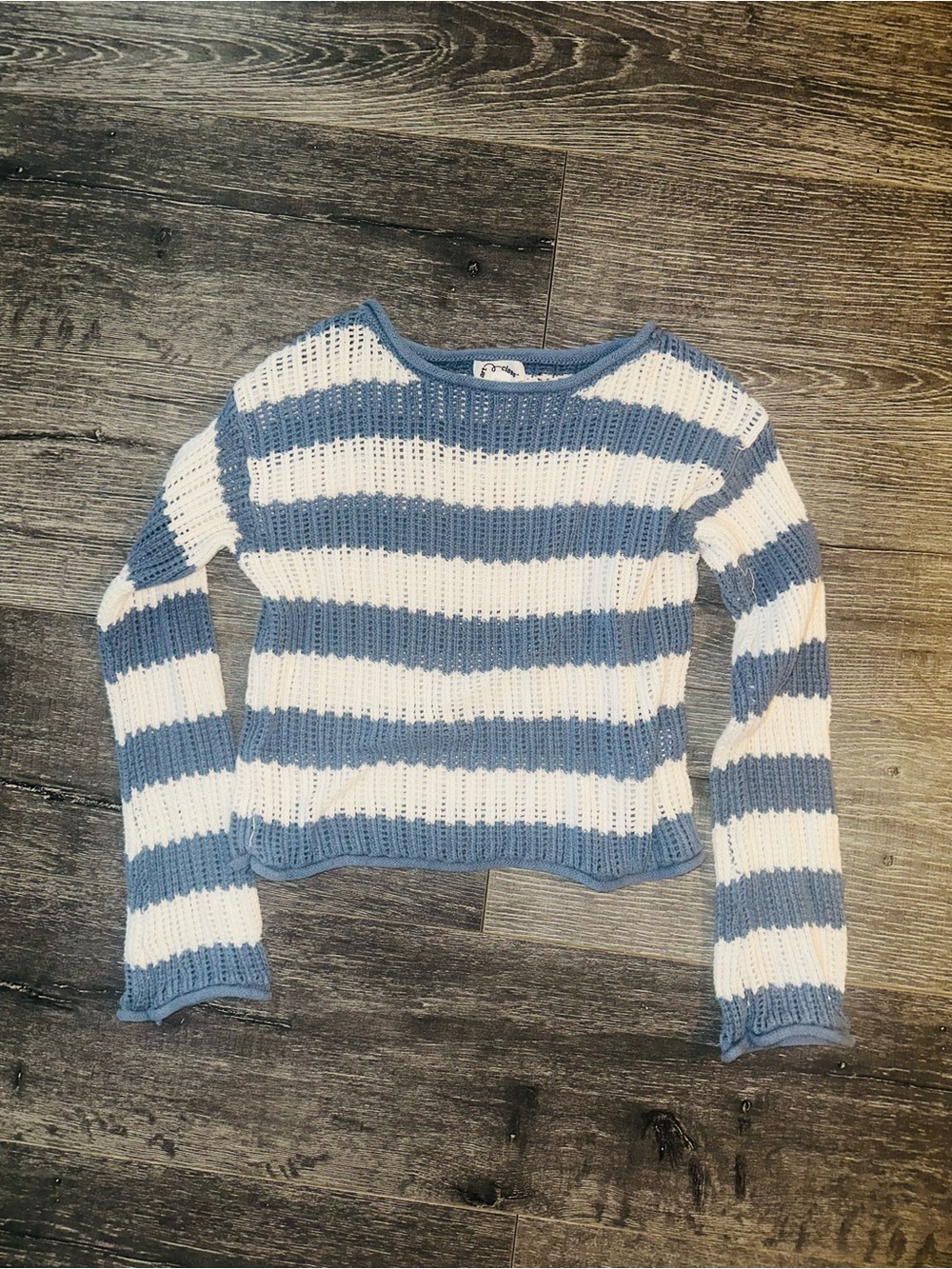 Art Class Girls Striped Knit Sweater
